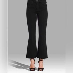 M.I.H(Made in Heaven) via Anthropologie, high rise cropped bell "Lou Jean".